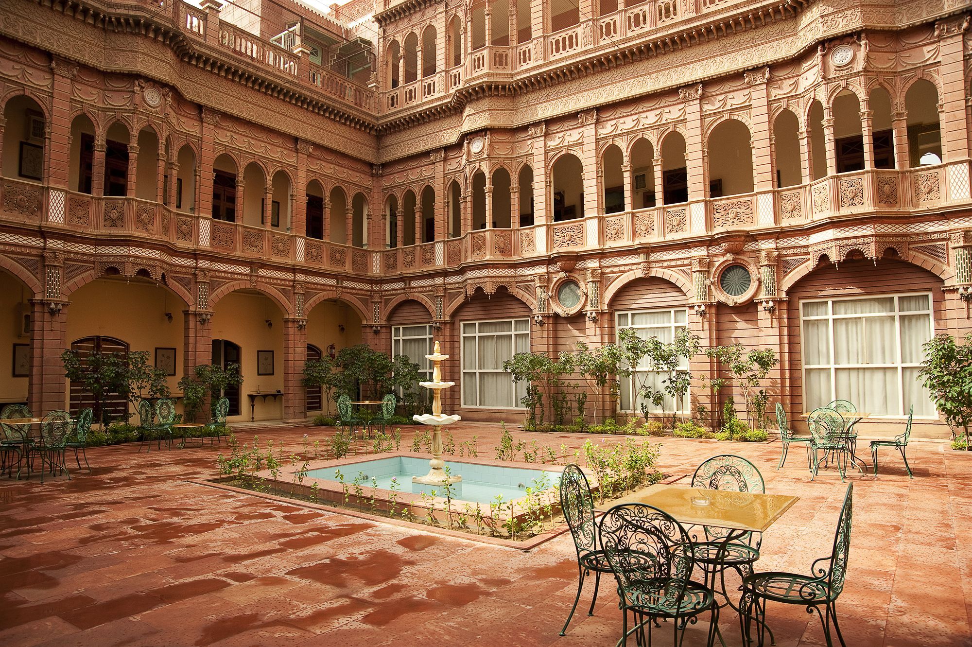 Bhanwar Niwas Hotel Bikaner Eksteriør billede